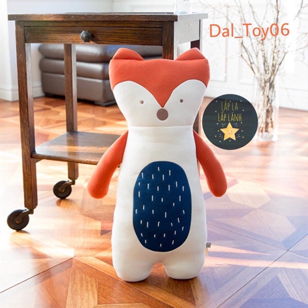 Dalpong Thú Bông Organic Thỏ Tai Cam 60cm ( trưng bày )