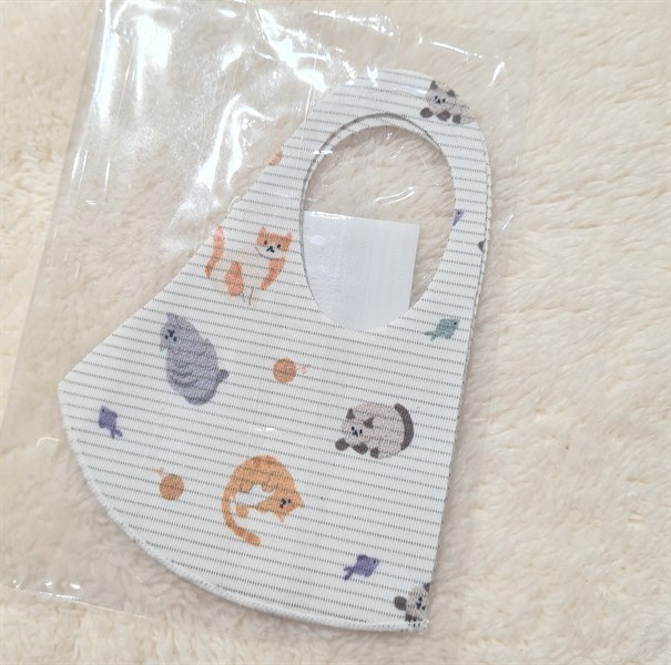 Bebenuvo Khẩu trang cho bé 2-4y Mèo Ú