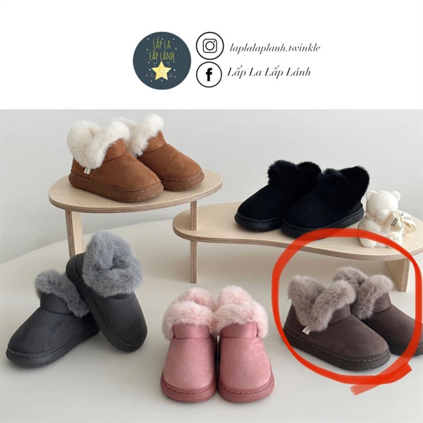 ECLL Boots mocha beige size 18/19