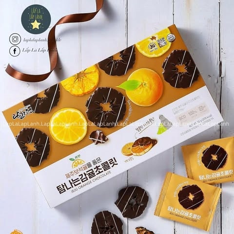 Ilhae Hộp quýt socola đen