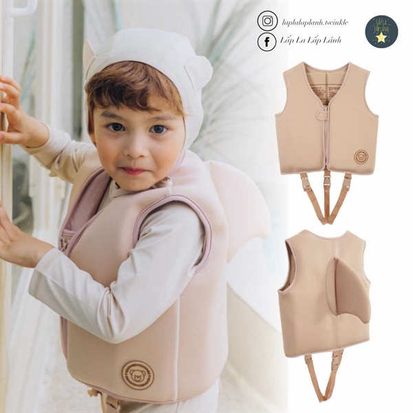 Koongskoongs Phao cá mập beige