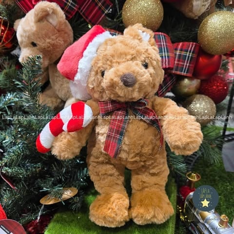 ModernHouse Thú bông Moving Gấu Noel 35cm