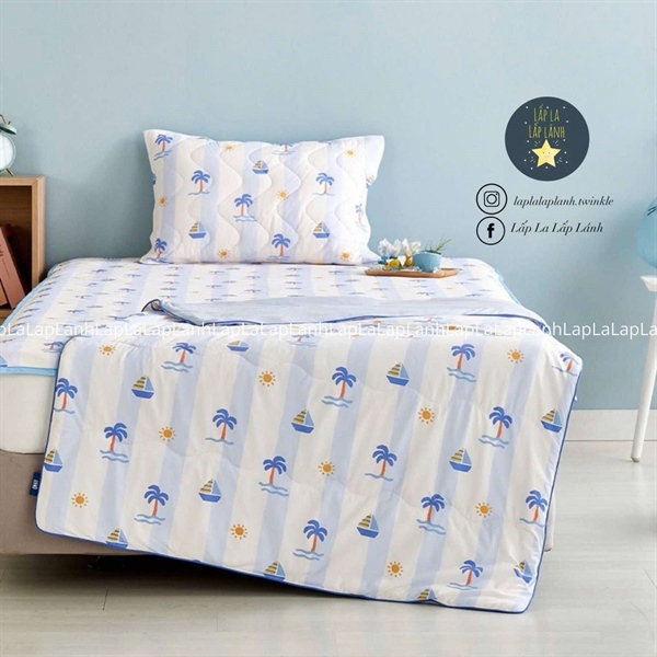 Modernhouse Vỏ gối cooling Cây dừa xanh