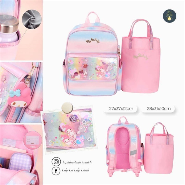 Winghouse Set balo Melody kèm túi SC0047