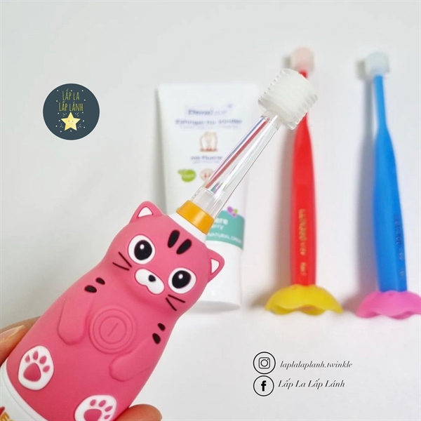 Megaten Bàn chải siêu âm Mèo Hồng Deal 2