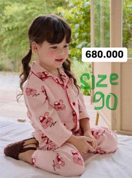 Cordi Pyjama Thỏ hồng size 90
