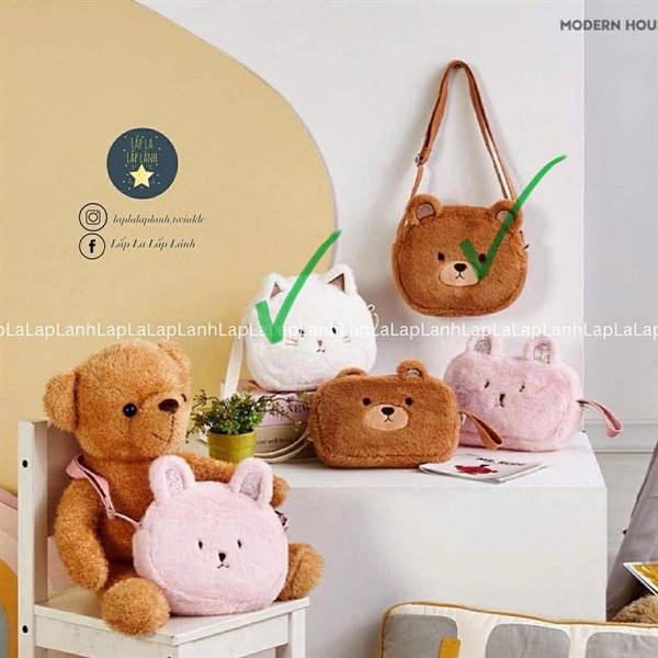 ModernHouse Crossbag thỏ trắng