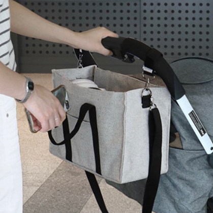 Conitale Túi bỉm sữa Dia Modern Gray size nhỏ