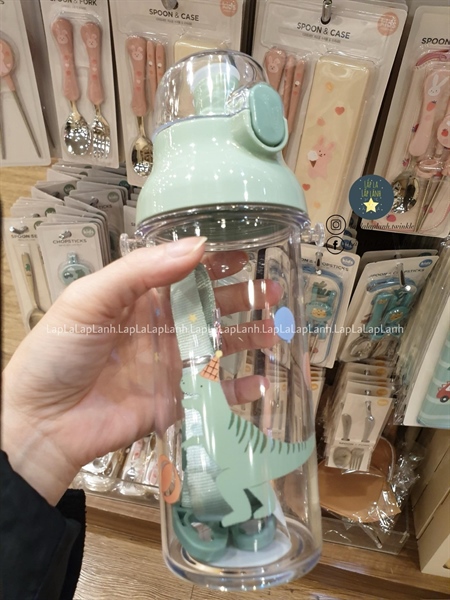 Modernhouse Bình khủng long xanh lá 450ml