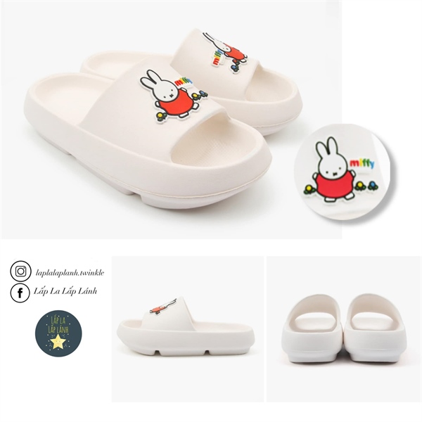 Pancoat Dép Miffy trắng size 160
