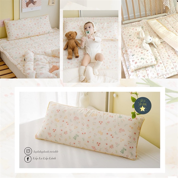 Formongde Wide pillow Vỏ gối Gấu thỏ 30x70cm