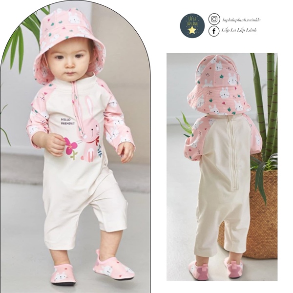 Joymulti Đồ bơi thỏ hồng size 110