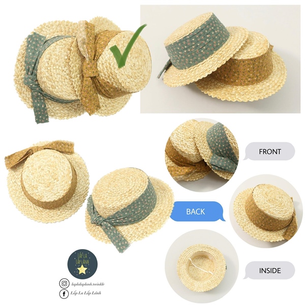 Rangubebe Nón cói ruybang Xanh