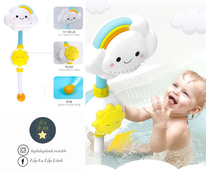 Happyplay Đồ chơi vòi sen phun mưa