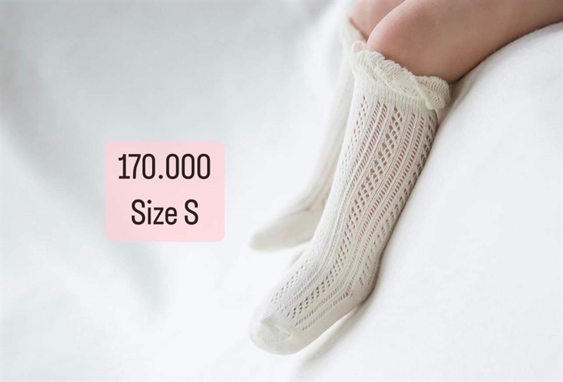 Happyprince Vớ trắng size S