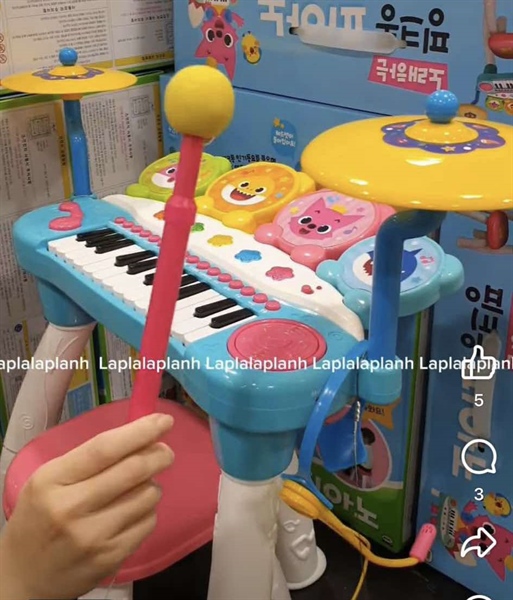 Pinkfong Bộ đàn trống Pinkfong