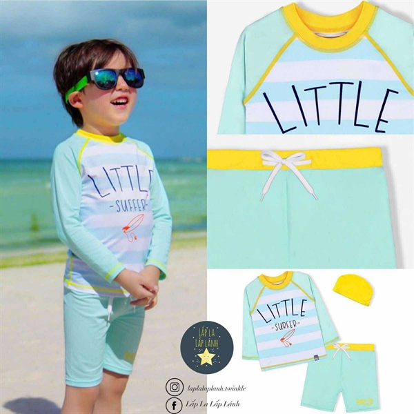 Bayb Set đồ bơi 3p Little Surfer size XXL