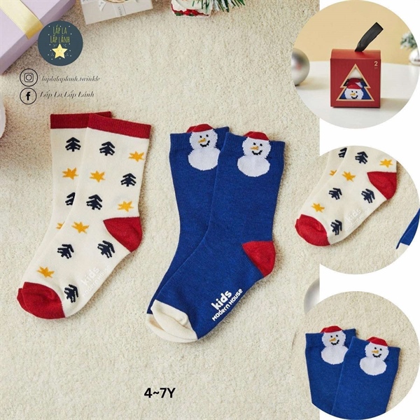 ModernHouse Set vớ 2p Snowman