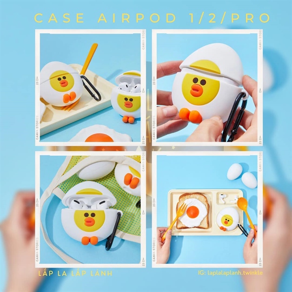 Linefriends Case Airpod 1/2 C1