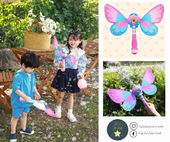 Happyplay Máy tạo bong bóng bướm