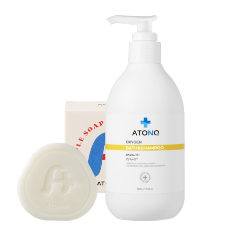 Atono2 Sữa tắm gôi 2in1 Oxygen 0m+