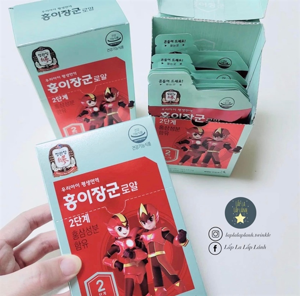 Cheong Kwan Jang Hồng sâm cho bé loại 5-7t