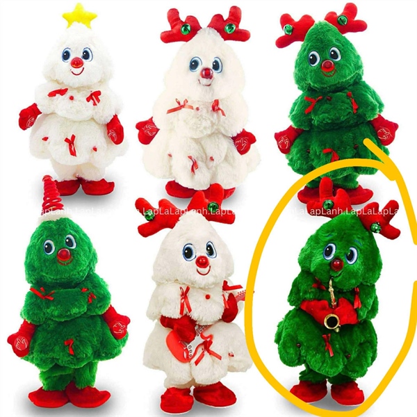 Toyto Thú bông nhại giọng Cây thông xanh Saxophone