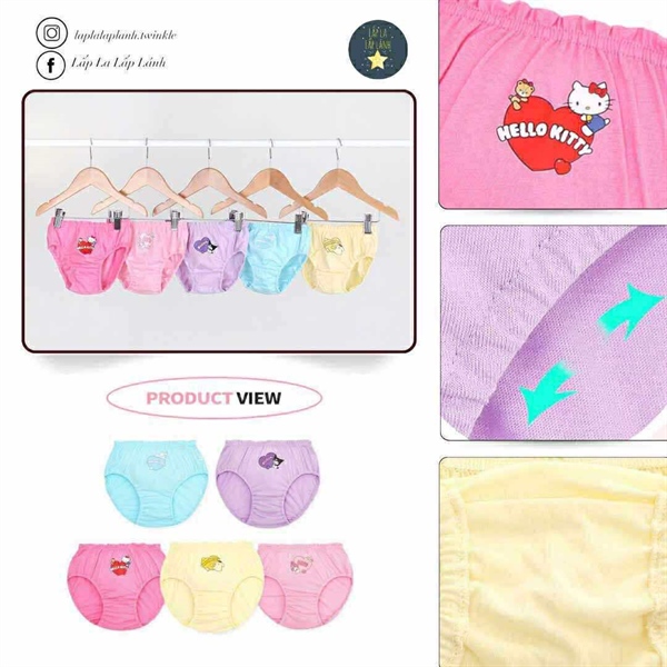 Renoma Set quần chip 5p Sanrio size 75