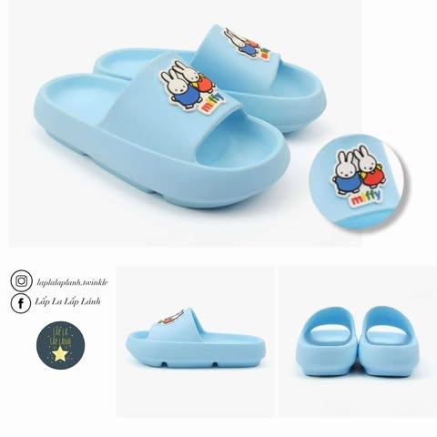 Pancoat Dép Miffy Xanh dương size 170