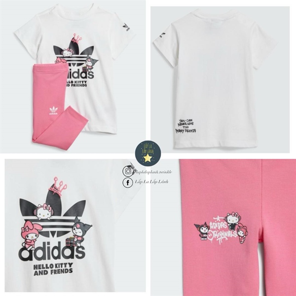 Adidas Set đồ Hello Kitty size 100