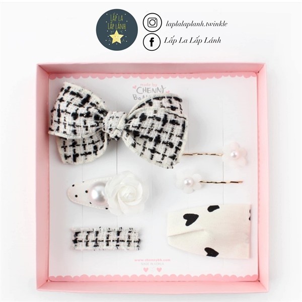 Chennybongbong Set kẹp mẫu 19