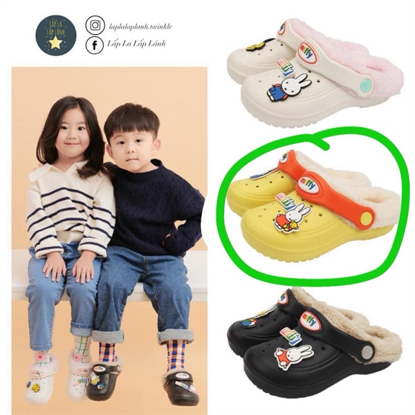 Pancoat Sục lông thỏ miffy Vàng size 150