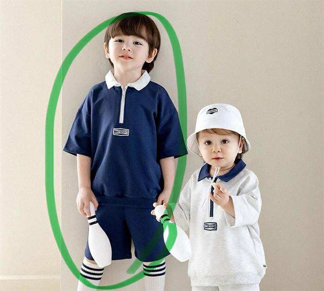 Happyprince Set đồ Màu navy, size 12-24M