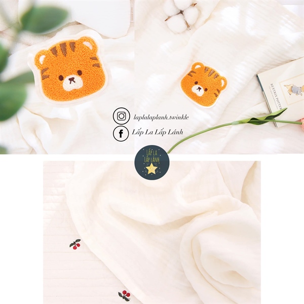 Hellominimine Chăn Hổ 110x90cm