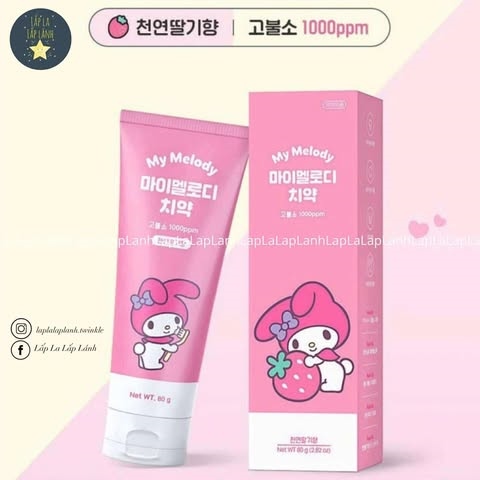 Atex Kem đánh răng My Melody vị dâu