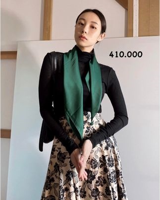 Marquise Khăn xanh lá