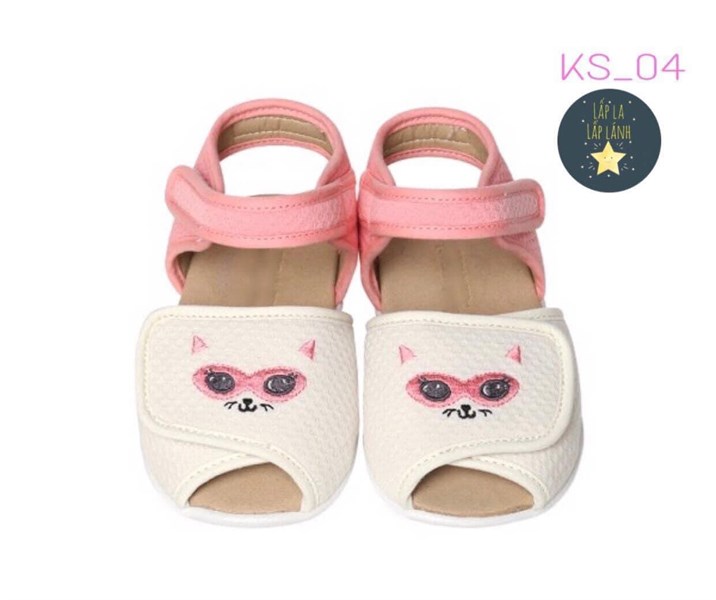 Kinderspel Sandals tập đi Mèo size 12-18m (135)