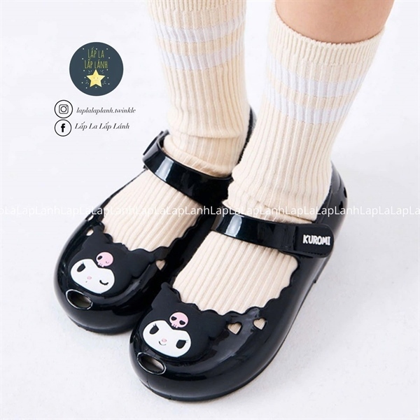 Shoopenkids Giày búp bê nhựa Kuromi HPKV1FS65S S170
