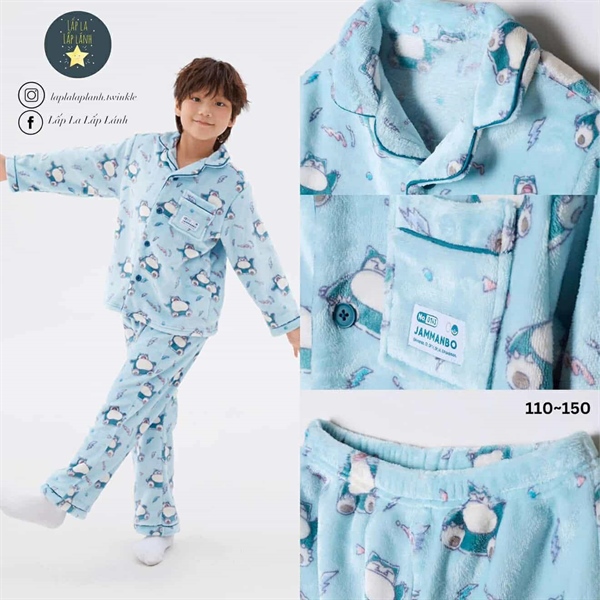 Spaokids Pyjama nỉ SPPPF4VKU3