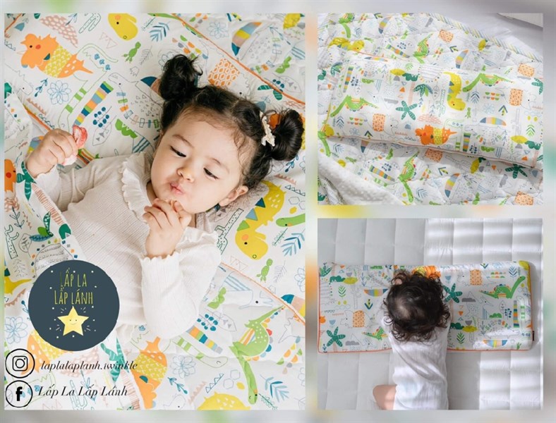 Formongde Wide pillow Vỏ gối in Khủng long 30x70cm