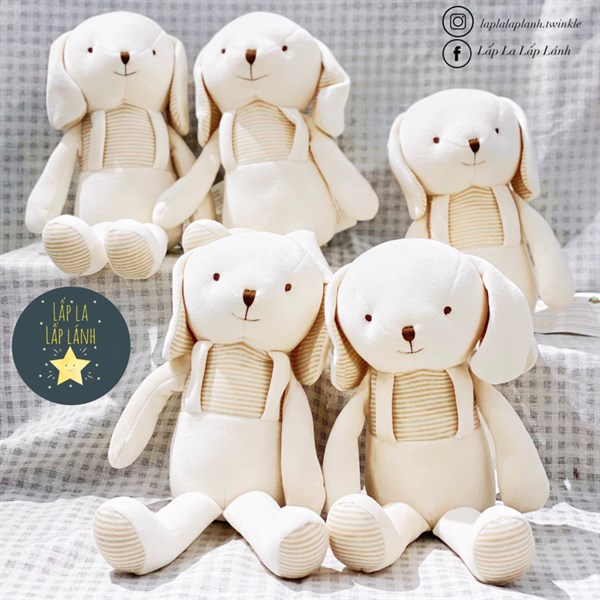 JnT Thú bông organic Cún gặm nướu 17cm