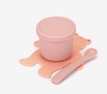 Dailylike Set Bonbon Babyfood Bear Pink