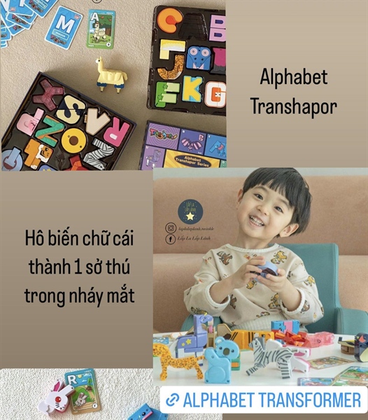 Mylittletiger Alphabet transformer