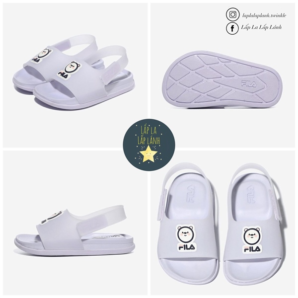 Fila Sandal Gấu Tím