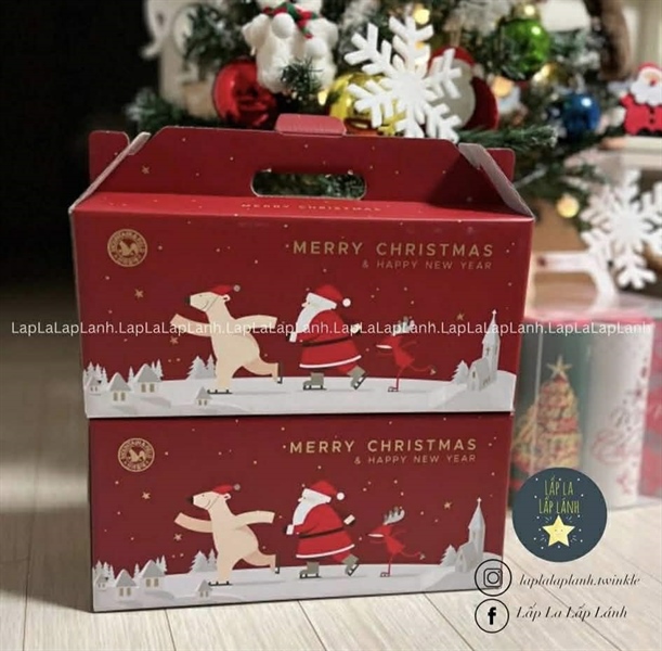 MountainandField Set quà Noel Chocolate bọc hazelnut
