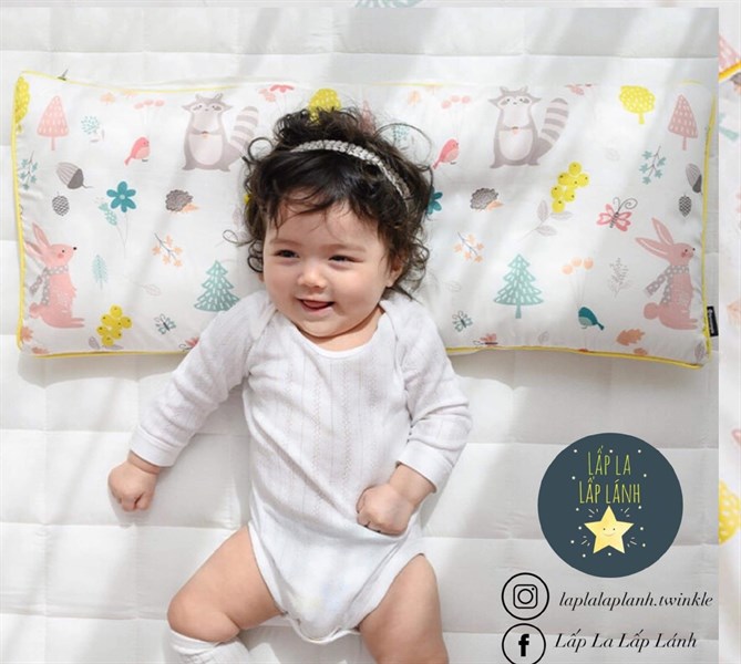 Formongde Wide pillow Vỏ gối in Thỏ nhím 30x70cm