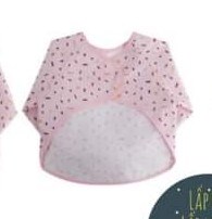 Easyfabric Áo yếm chống thấm Hồng họa tiết size M