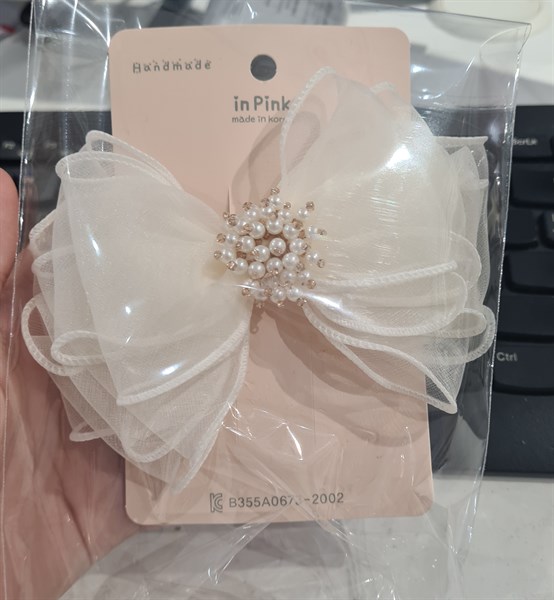 Handmade Kẹp baby nơ to mẫu 7