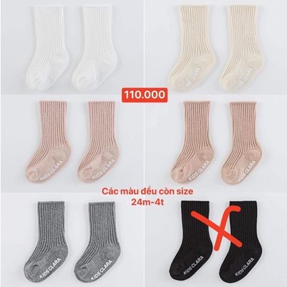 HappyPrince Vớ cho bé size 24m-4T Đen