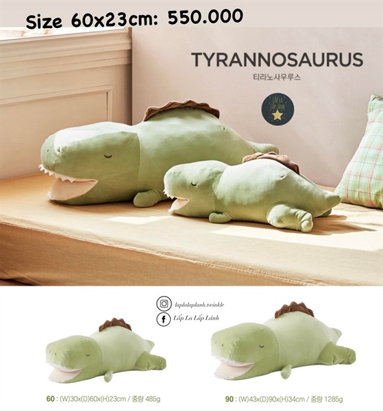 CoaaCoaa Khủng long xanh 60cm